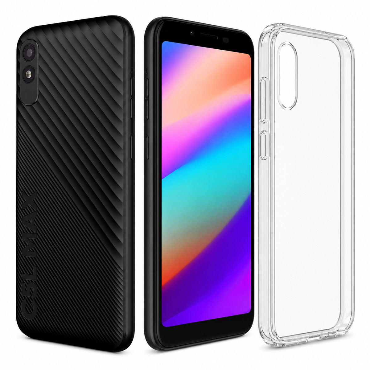 BLU Phone Case CLEAR for BLU C5L MAX 5.7” Model C0170-C0178